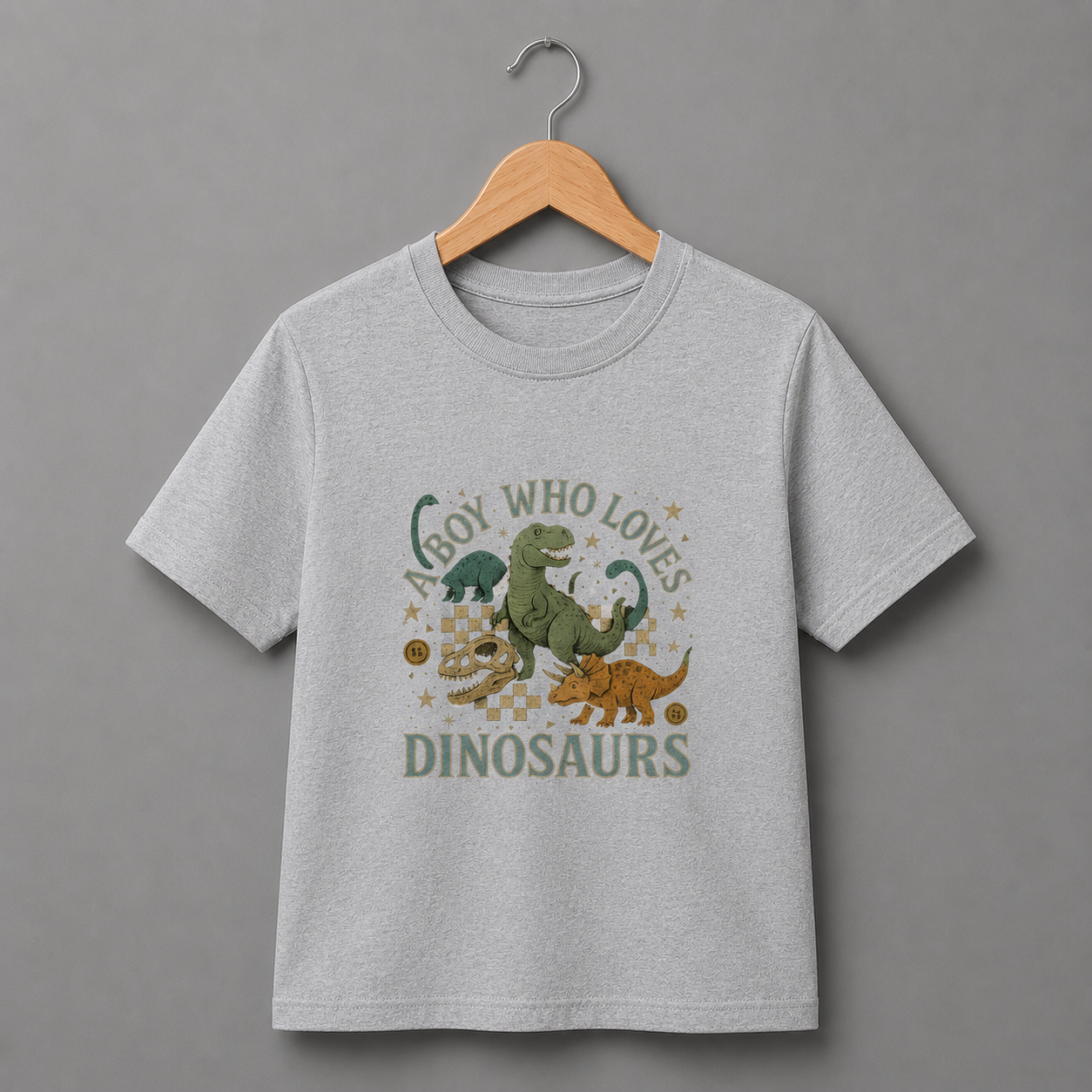 A Boy Who Loves Dinos (Kids)