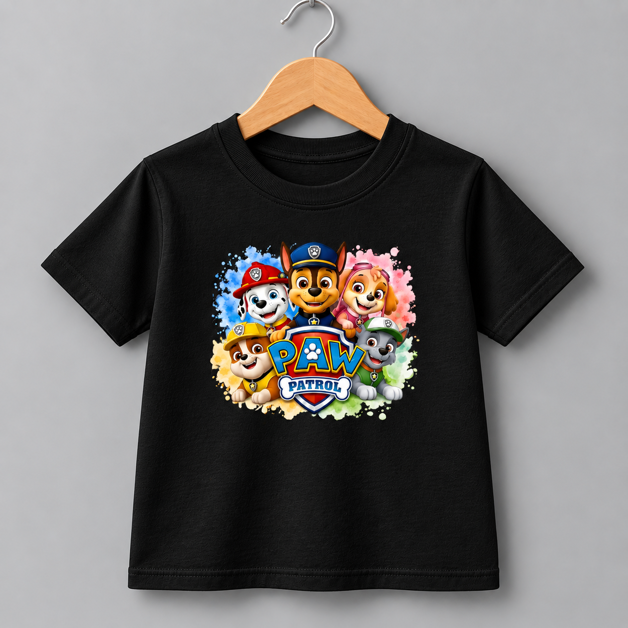 Cartoon Puppies w/ logo (Kids)