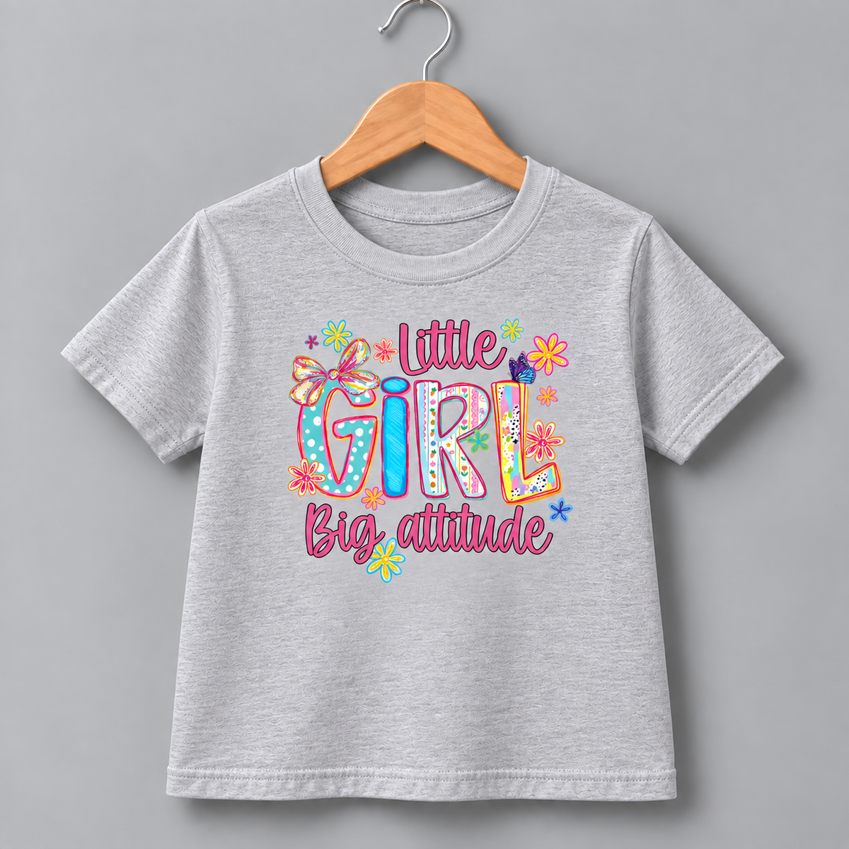 Little Girl, Big Attitude Shirt (Kids)