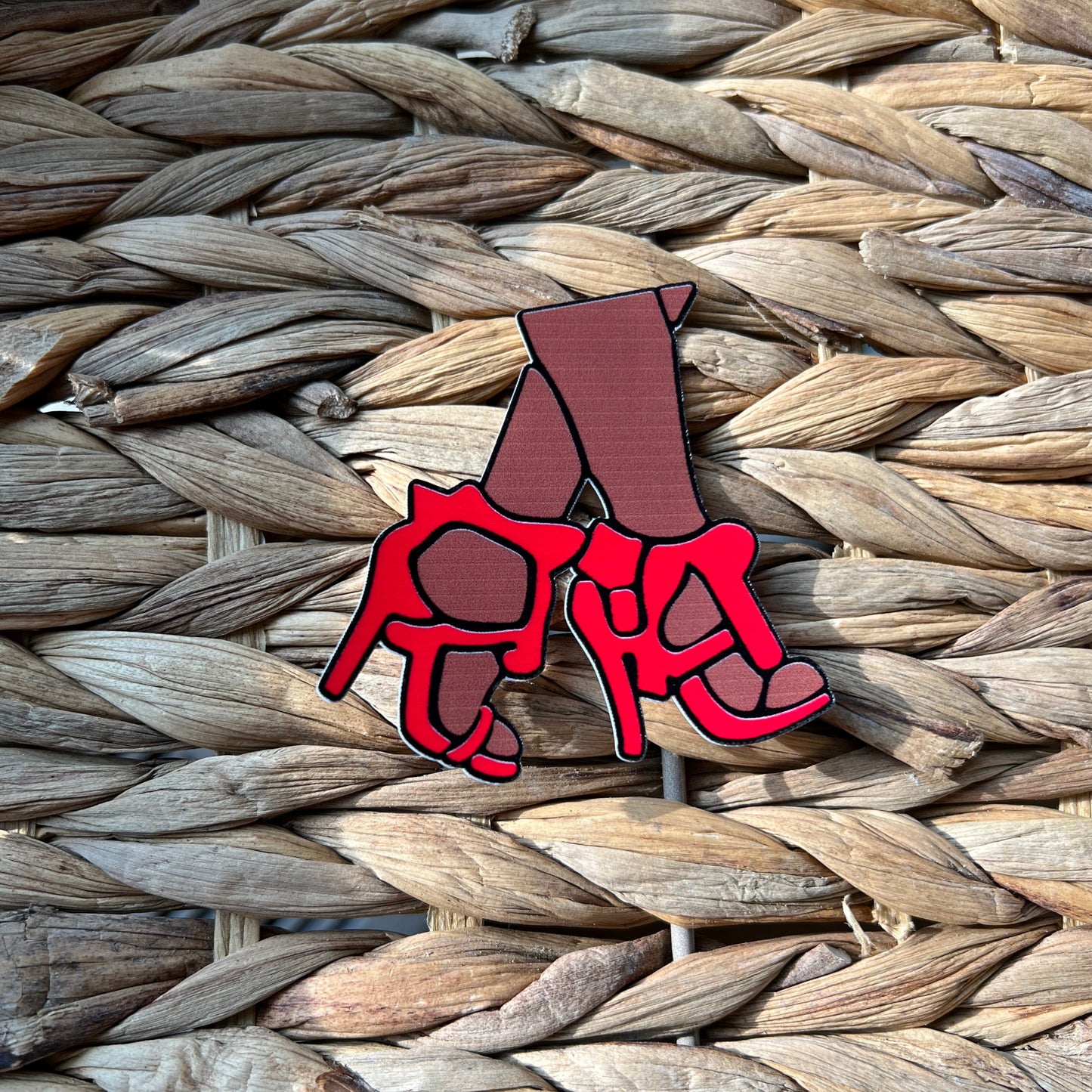 In Her Shoes Sticker