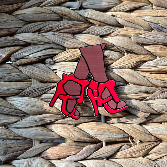 In Her Shoes Sticker