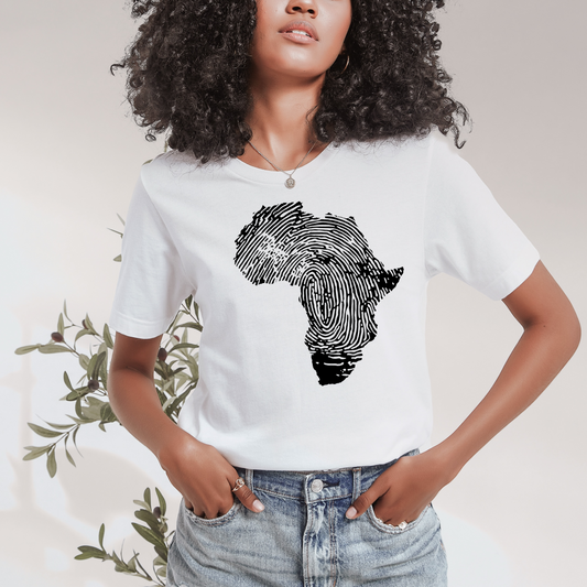 Africa Map T-SHIRT