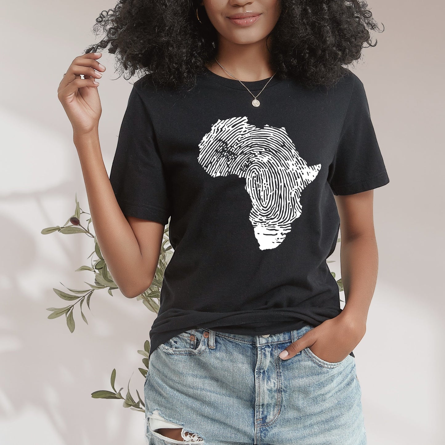 Africa Map T-SHIRT