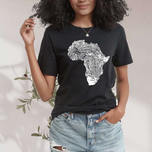 Africa Map T-SHIRT