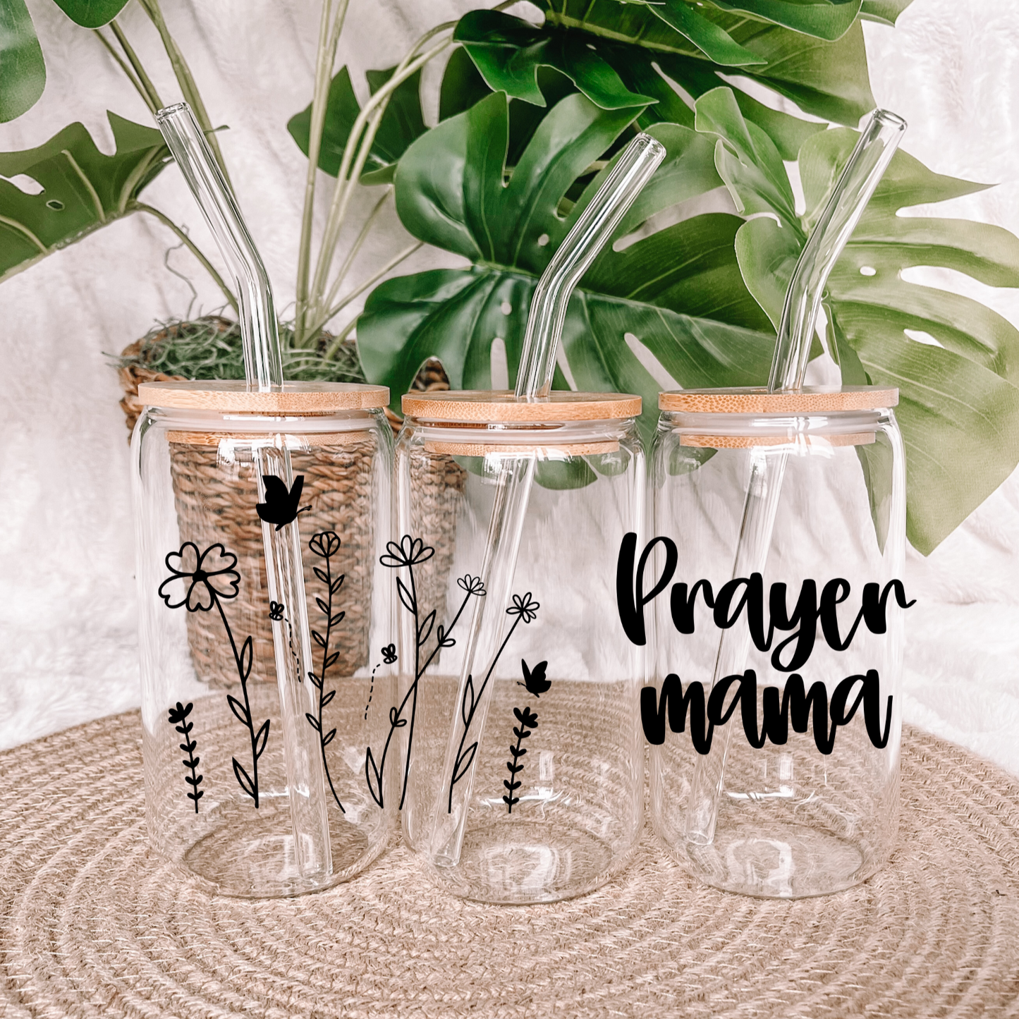 Prayer Mama Libby Glass Cup