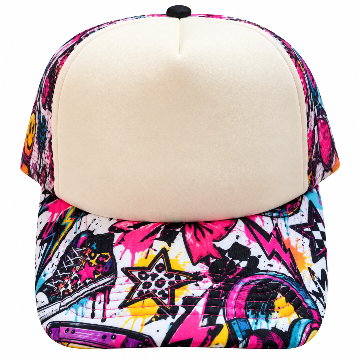 Retro Pop Art Trucker Hat