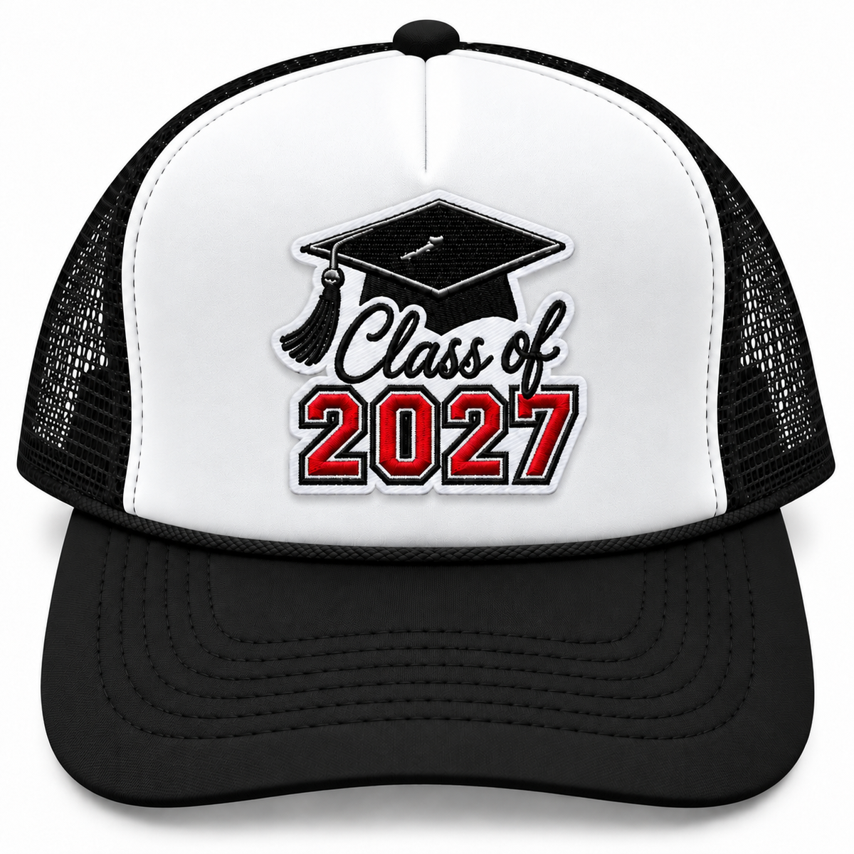 Class of 2027 Black Trucker Hat