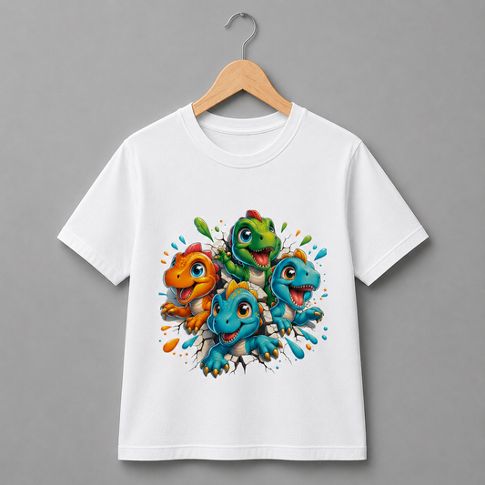 Dino Peek Out Shirt ( Kids)