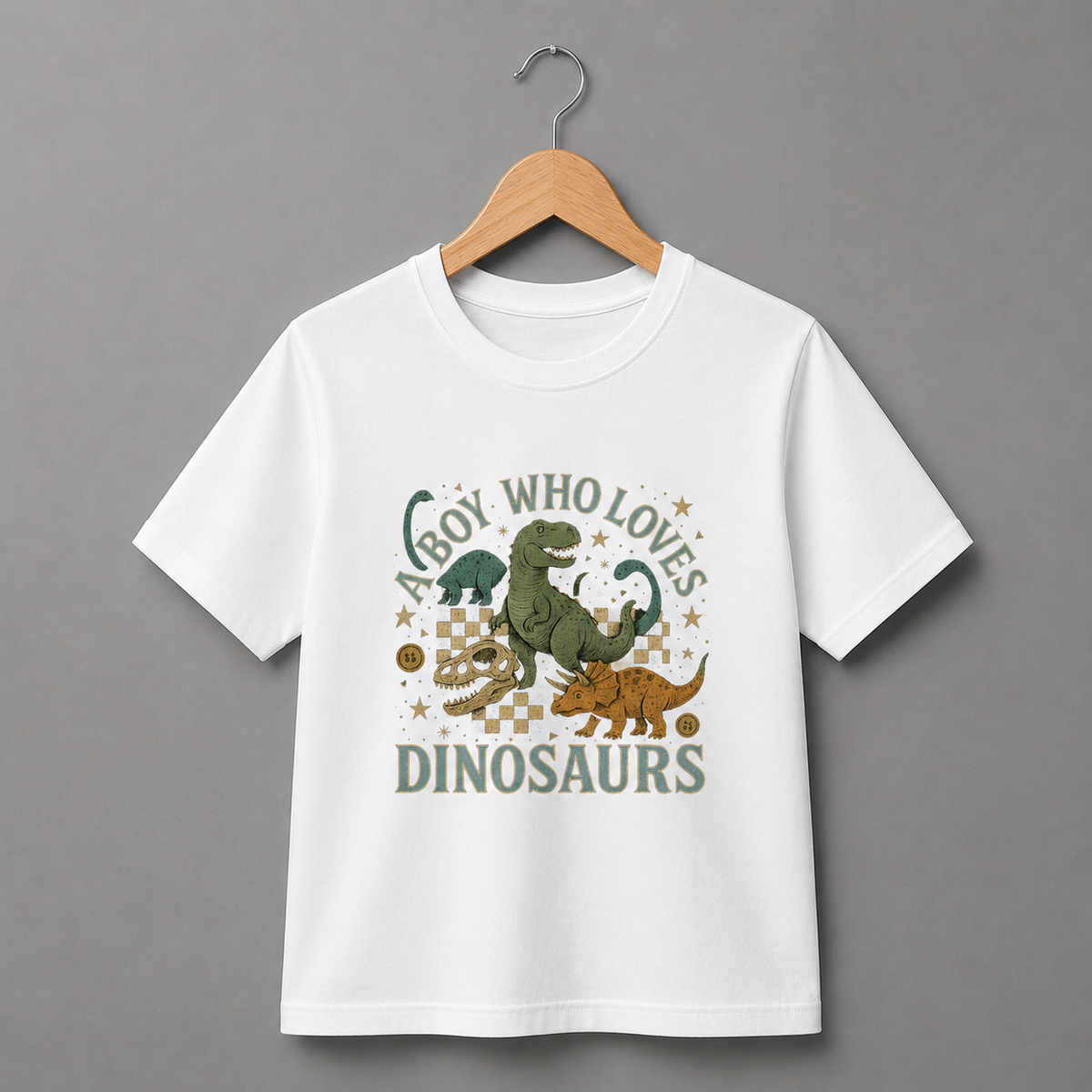 A Boy Who Loves Dinos (Kids)