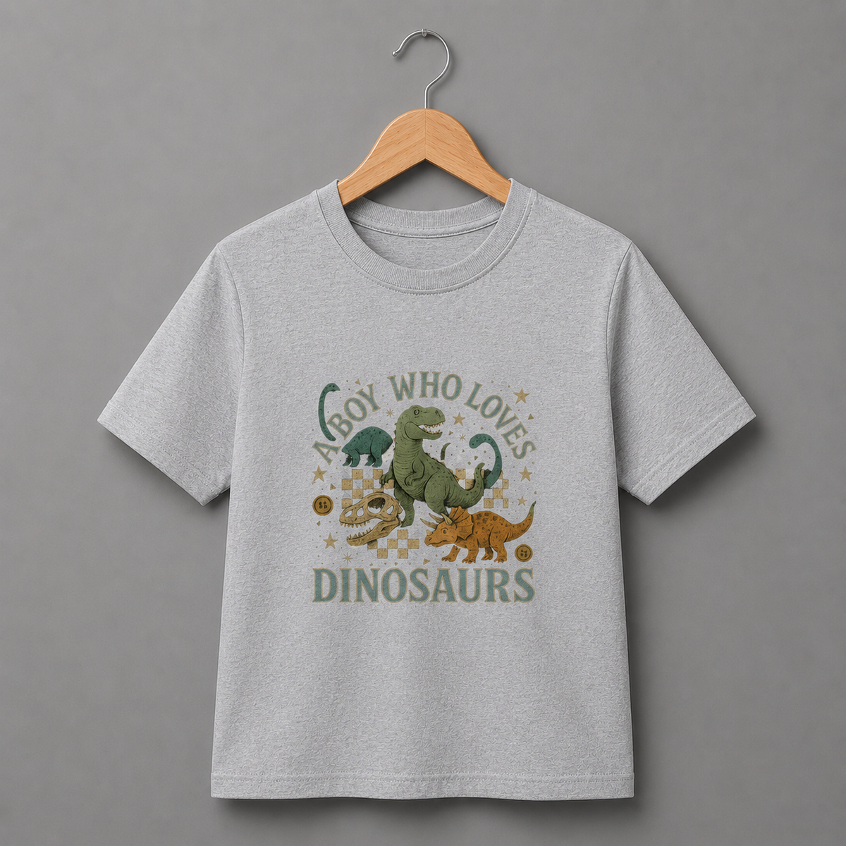 A Boy Who Loves Dinos (Kids)