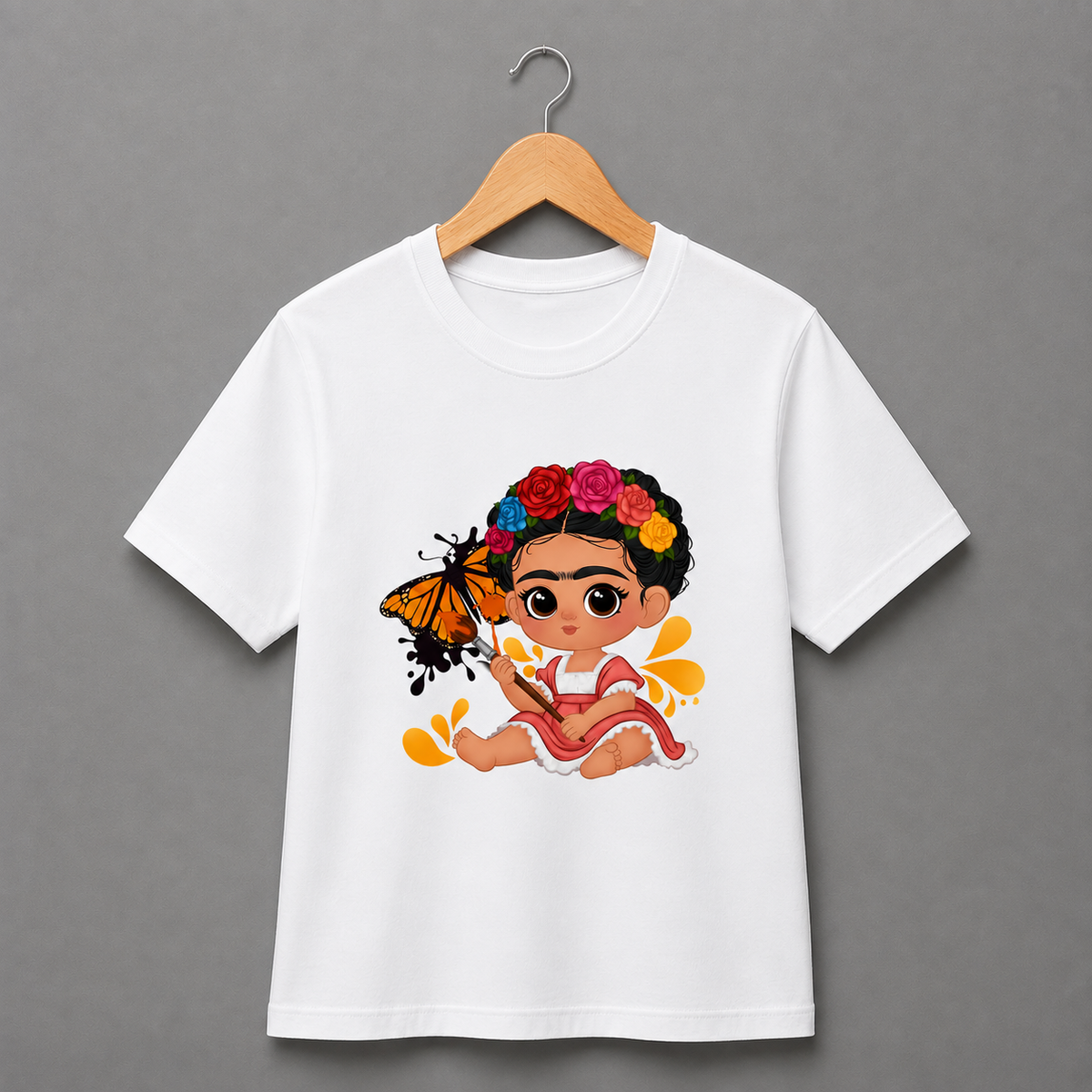 Baby Frida Monarch Butterfly Shirt (Kids)