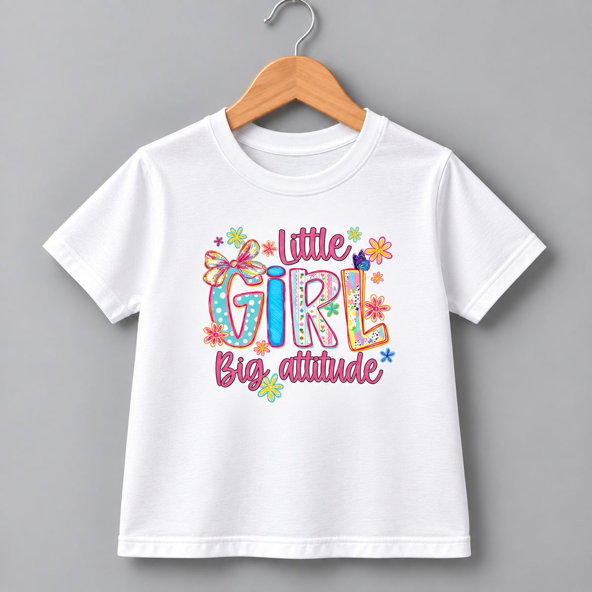 Little Girl, Big Attitude Shirt (Kids)