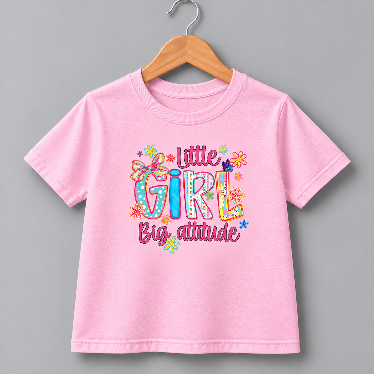 Little Girl, Big Attitude Shirt (Kids)
