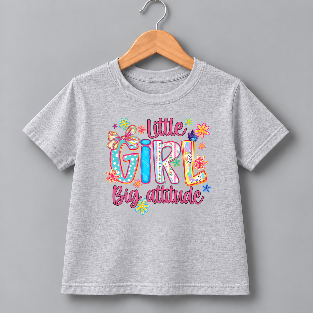Little Girl, Big Attitude Shirt (Kids)