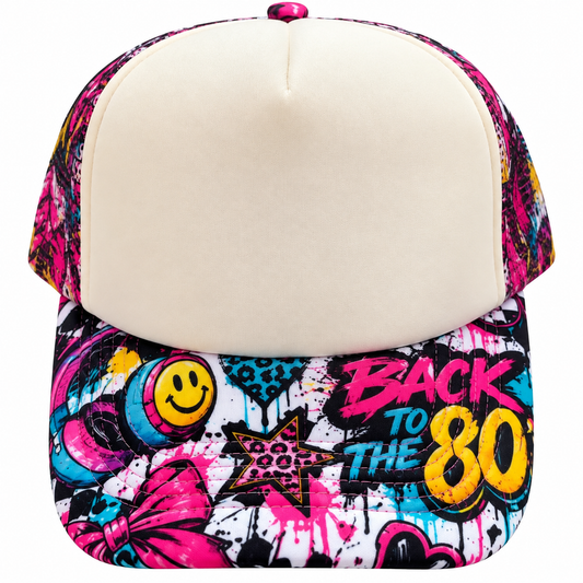Retro Pop Art Trucker Hat