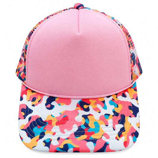 Pink Camo Trucker Hat