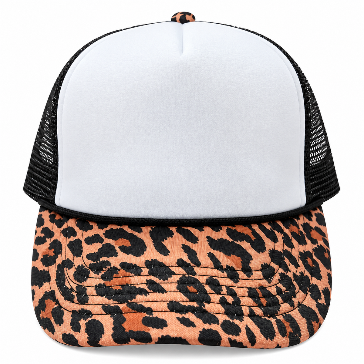 Leopard Print Trucker Hat