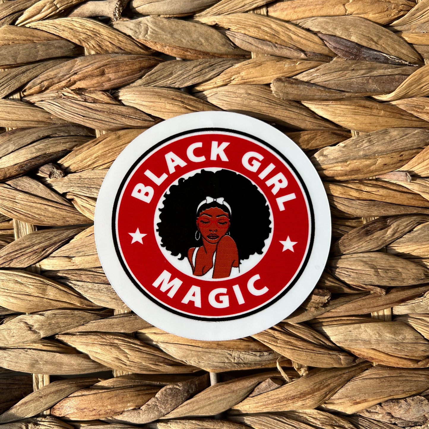 Black Girl Magic Sticker