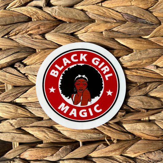 Black Girl Magic Sticker