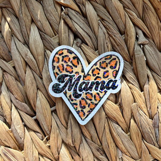 Mama Heart Sticker