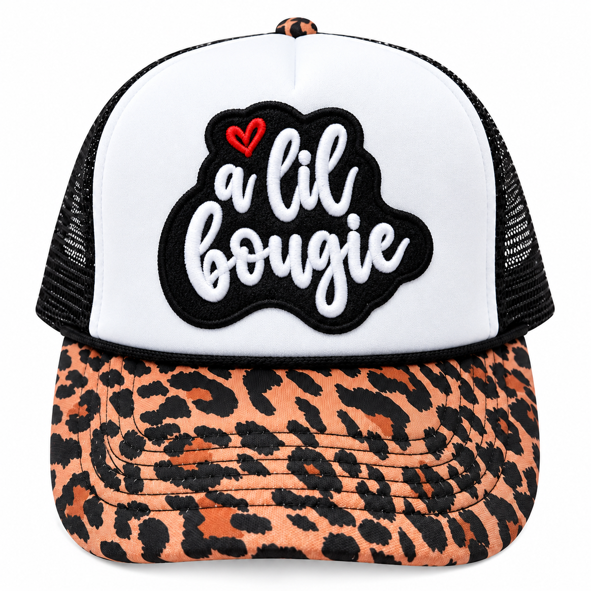 Leopard Print Trucker Hat