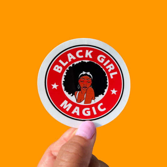 Black Girl Magic Sticker